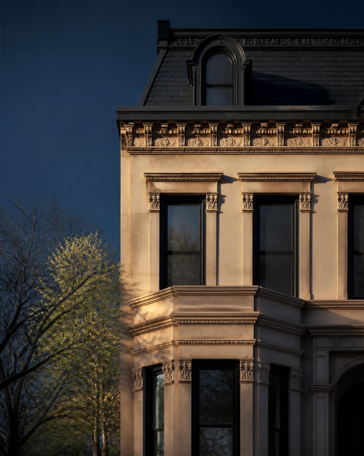 Facade rebuild